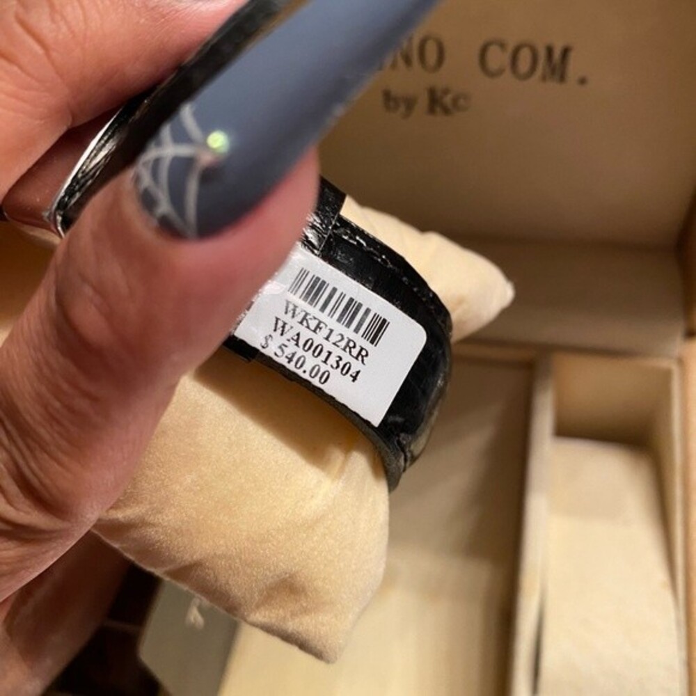 Techno Com By Kc Diamond Watch With Extra Band Nwt - image 5